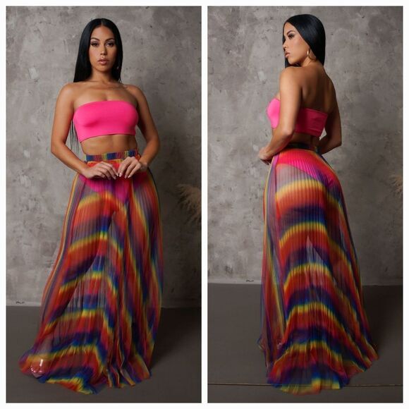 Sweet Like Sugar Maxi Sheer & Top Set - Picture 4 of 5